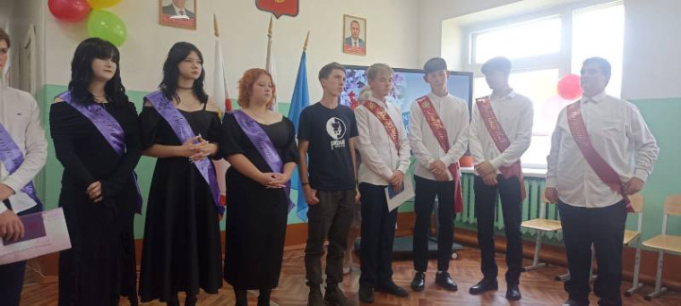 Вручение аттестатов 2025.